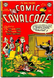 COMIC CAVALCADE #47 (Oct1951) 6.0 FN  DC Funny Animals! Fox & Crow! Goofy Goose!