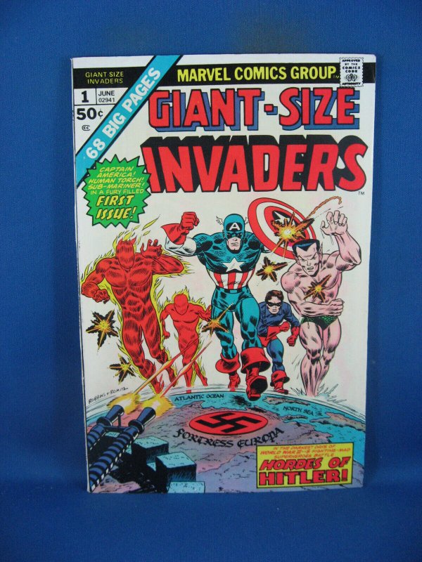 GIANT SIZE INVADERS 1 VF MARVEL 1975