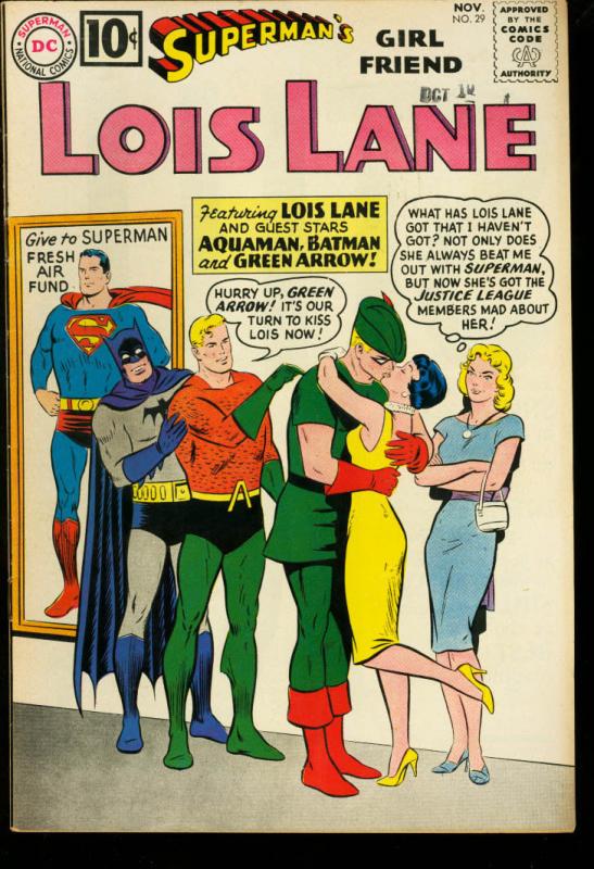 SUPERMAN'S GIRL FRIEND LOIS LANE #29-BATMAN-SUPERMAN VF