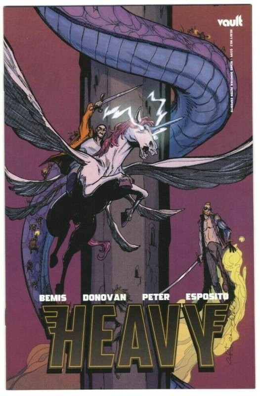 HEAVY #7 COVER A DONOVAN - VAULT COMICS - AUGUST 2021