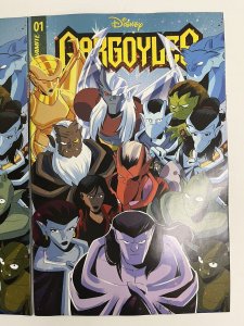 GARGOYLES #1 1:25 VIRGIN KAMBADAIS + 1:10 COLOR SET DYNAMITE IN-HAND PROSHIPPER