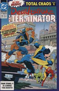 Deathstroke the Terminator #14 FN ; DC | Total Chaos 1