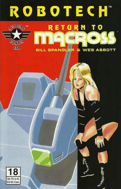 Robotech: Return to Macross #18 FN; Academy | we combine shipping 