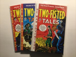Two-Fisted Tales Vol 1 2 3 Lot Run Set Tpb Sofcover Sc Nm Entertaining Comic