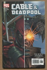 Cable & Deadpool #8 - The Burnt Offering Pt. 2 - 2004 (Grade 9.2)WH