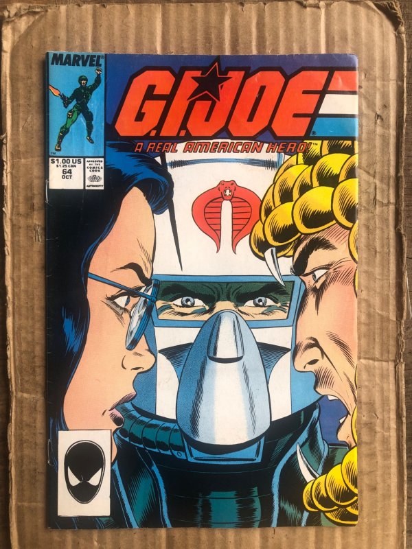 G.I. Joe: A Real American Hero #64 (1987)