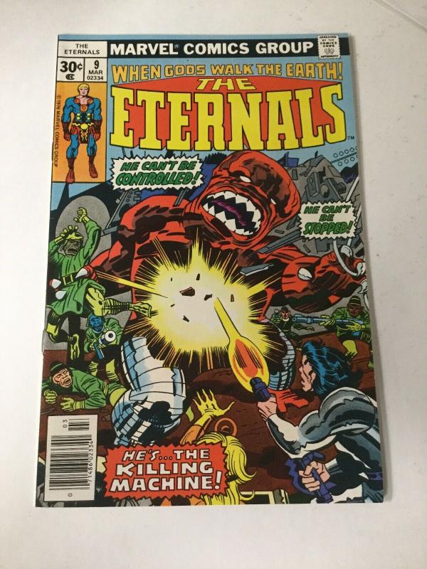 Eternals 9 Nm- Near Mint- Marvel Comics 