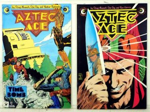 Aztec Ace Lot of 2 #6, 10 (1984) Eclipse Comics 1st Print Comic Books