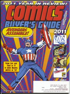 Comics Buyer's Guide #1686 2012-Krause-Captain America-Buy & sell ads-FN