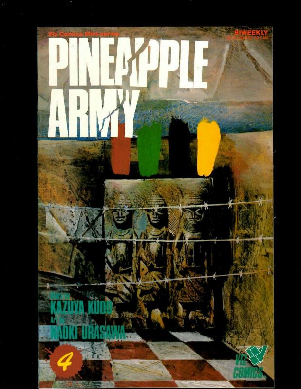 12 Comic Books Pineapple Army #1 2 3 3 4 5 6 7 8 9 10, Out of this World #5 JF20