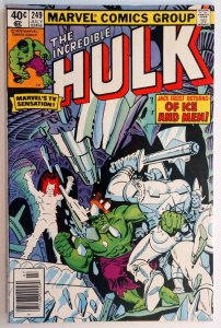 Incredible Hulk #249 NEWSSTAND