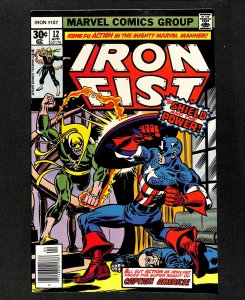 Iron Fist #12 Captain America Appearance!