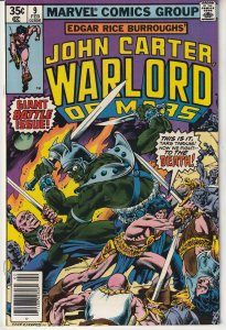 John Carter Warlord of Mars #9 (1978)