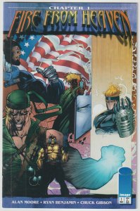 Fire From Heaven #1 (Mar 1996, Image), VFN condition (8.0), Alan Moore story