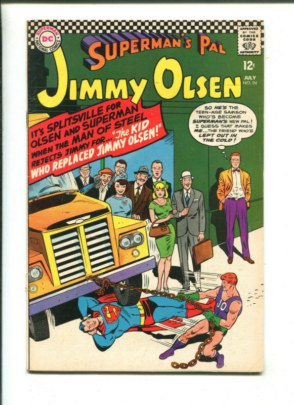 SUPERMANS PAL JIMMY OLSEN #94 - The Fisherman Collection (4.5) DC 1966