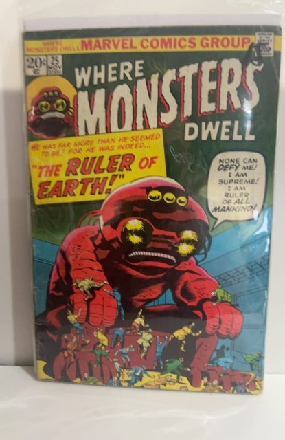 Where Monsters Dwell #25 (1973)