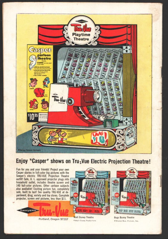 Mutt & Jeff #144 1965-Harvey-Snow stories in this issue-Black cover-VG