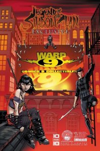 LEGEND OF THE SHADOW CLAN #1 WARP 9 COMICS EXCLUSIVE VARIANT COVER! 300 MADE!