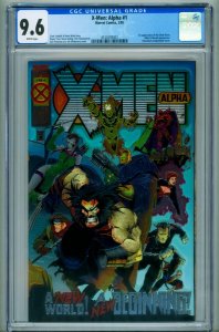 X-Men: Alpha #1  1994 - Marvel -CGC 9.6 - Comic Book-4330292001
