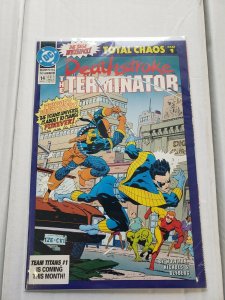 DEATHSTROKE 10PC (VF/NM) BAGGED & BOARDED, VS THE JUSTICE LEAGUE 1992-2014