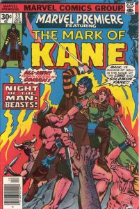 Marvel Premiere #33 FN ; Marvel | Solomon Kane