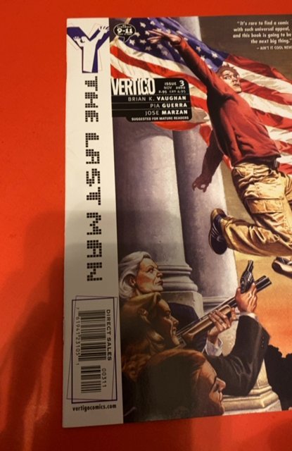 Y: The Last Man #3 (2002) high gradde