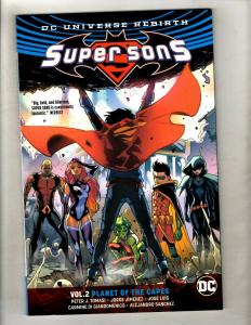 Supersons Vol. # 2 Planet Of The Capes DC Comics TPB Graphic Novel Book J347