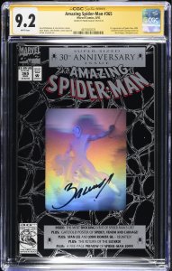 Amazing Spider-Man (1992) # 365 (CGC 9.2) Signed  Mark Bagley  * 1st App