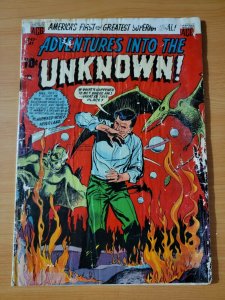 Adventures into the Unknown #43 ~ FAIR - GOOD GD ~ 1953 ACG Comics