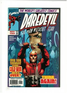 Daredevil #369 VF+ 8.5 Marvel Comics 1997 Black Widow app. 