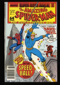 Amazing Spider-Man Annual #22 NM- 9.2 1st App. Speedball