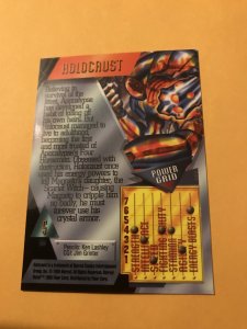 HOLOCAUST #5 card : Marvel Metal 1995 Fleer Chromium; NM/M 2099 X-Men, base