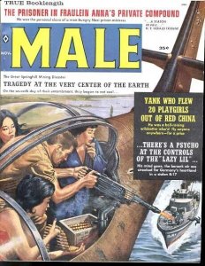 MALE 1960 NOV-ASIAN GIRL ART-SCI-FI FN