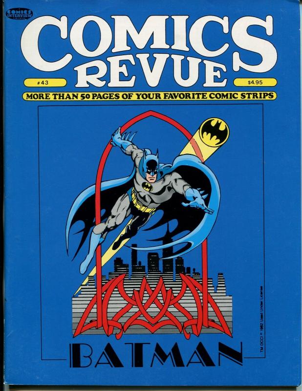 Comics Revue #43 1990-Phantom-Batman-Calvin & Hobbes-Flash Gordon-Latigo-VF