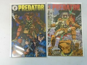 Predator #3+4 8.0 VF (1989-90 Dark Horse 1st Series)