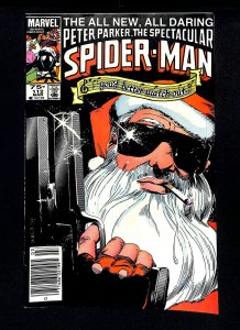 Spectacular Spider-Man #112 Newsstand Variant