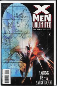 X-Men Unlimited #3 Direct Edition (1993) X-Men
