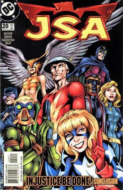 JSA #20, VF+ (Stock photo)