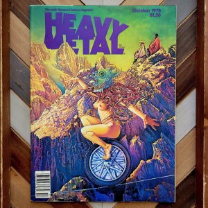 HEAVY METAL VOL. 2 #6 VF+ (HM 1978) MOEBIUS Morrow ELLISON Strnad MCKIE Bilal