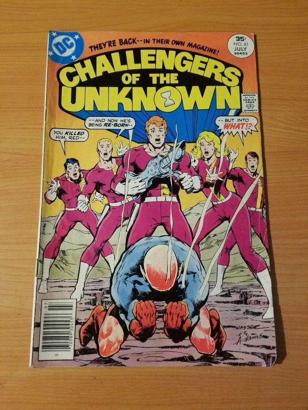 Challengers of the Unknown #81 ~ FINE FN ~ (1977, DC Comics)