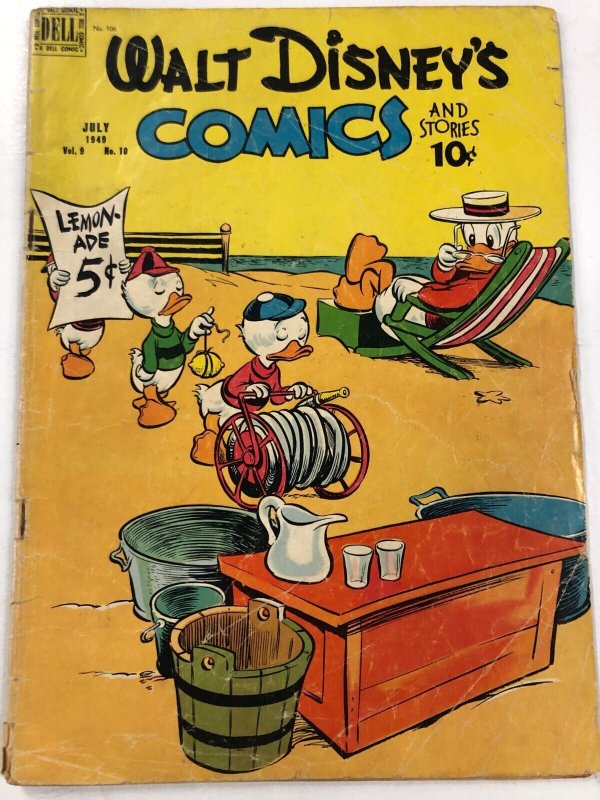 WALT DISNEYS COMICS & STORIES 106 July 1949  GOOD