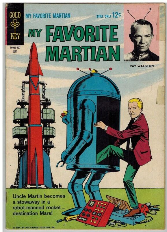 MY FAVORITE MARTIAN (1964 GOLD KEY) 2 VG July 1964