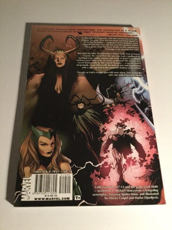 Thor Vol 2 Tpb Nm Near Mint J. Michael Straczynski Marvel Comics