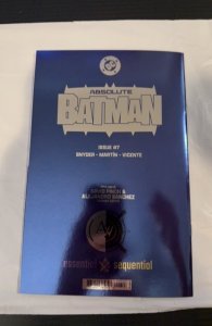 ABSOLUTE BATMAN #7 DAVID FINCH EXCLUSIVE Foil