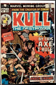 Kull the Destroyer #11 (1973) Kull