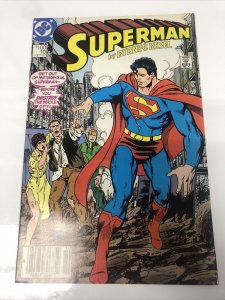 Superman (1987) # 10 (FN) Canadian Price Variant • CPV • John Byrne • DC