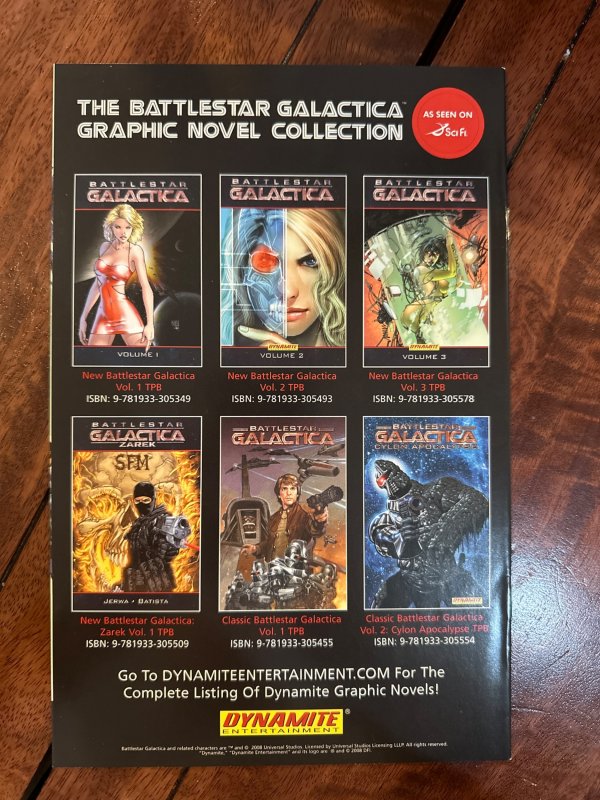 Battlestar Galactica Season Zero #6 Batista Cover (2008)