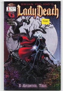 Brian Pulido's Lady Death: A Medieval Tale #1 (2003) Lady Death