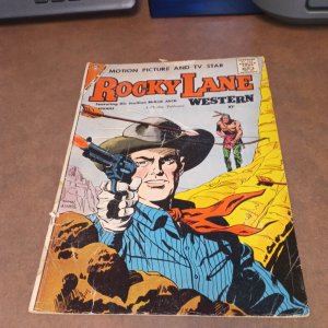 Rocky Lane #82 Charlton Comics Nov 1958 silver age western movie hero kids colt