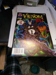 VENOM- LICENSE TO KILL   #1   1997 marvel  MINI SERIES + EDDIE BROCK SPIDER MAN